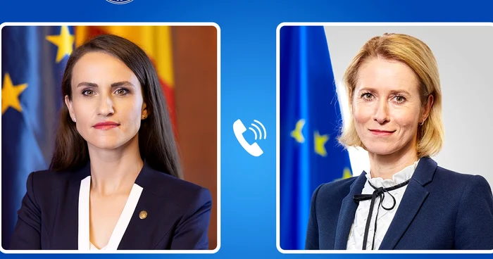 Oana Țoiu și Kaja Kallas FOTO: Ministerul de Externe din România