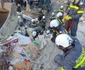 Imagini din timpul misiunii de căutare-salvare a echipei RO-USAR, pentru recuperarea celor trei persoane surprinse sub dărâmături.