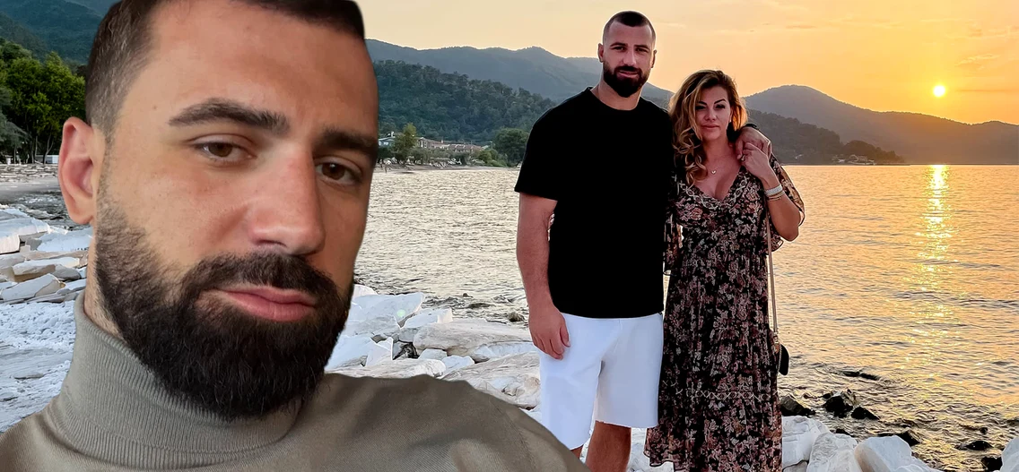 Luptătorul Andrei Stoica, nedespărțit de soția lui, Andra