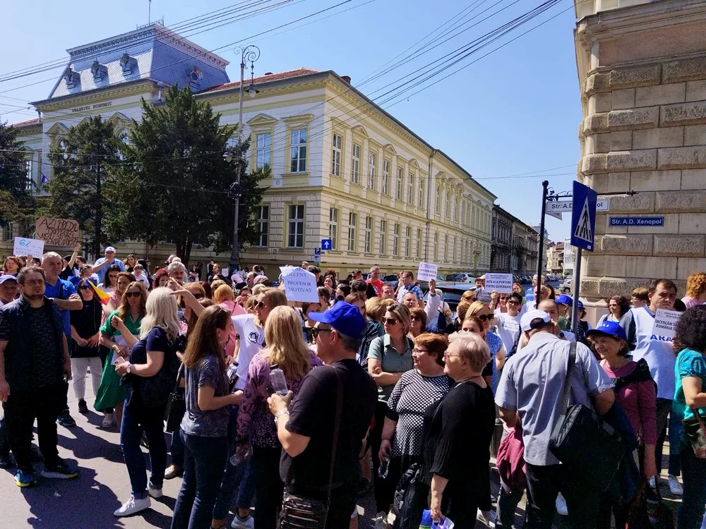 După protestul din educație, o nouă grevă este așteptată săptămâna viitoare
