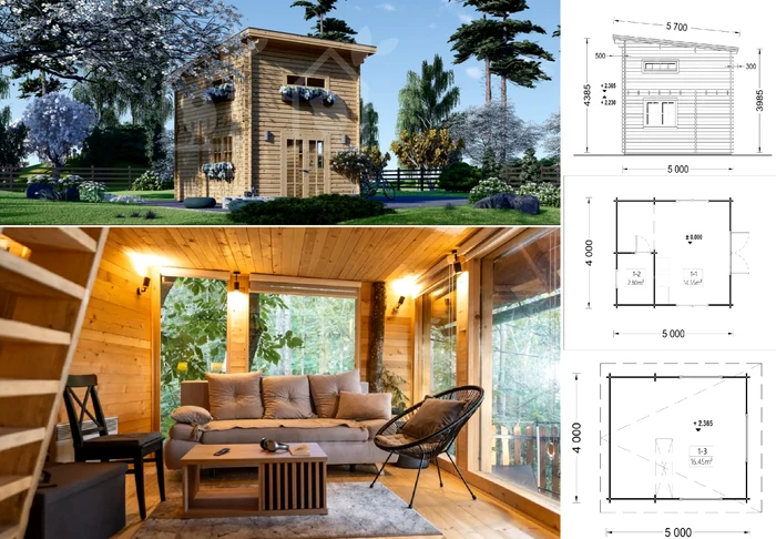 Cea mai bine vândută casă din Spania: cabana din prefabricate Colaj El Espanol&pineca es