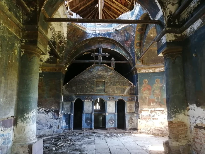 Biserica bântuită din Bărăgan FOTO Institutul Național al Patrimoniului