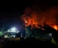 Incendiu de proporții pe Valea Oltului în comuna Racovița Vâlcea Foto Primăria Racovița