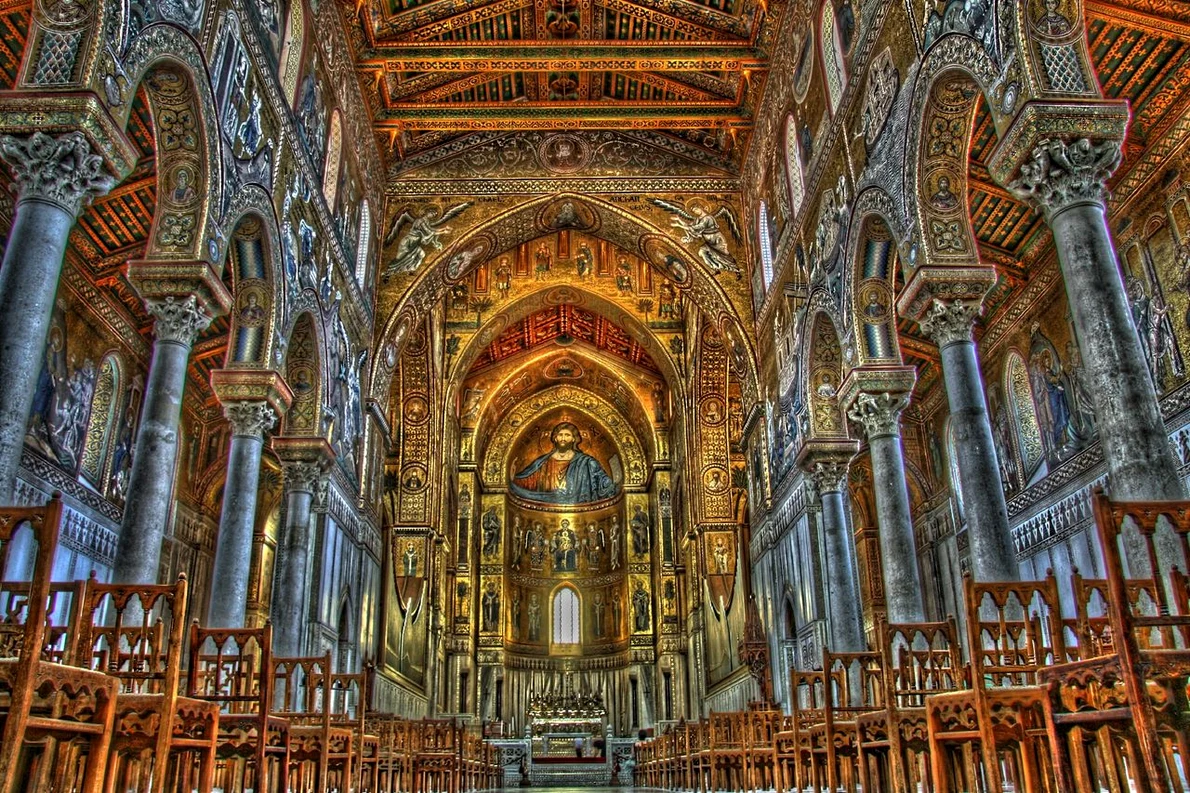 Duomo di Monreale – interior  (© Flickr / Alessio Milan)
