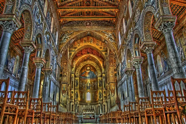 Duomo di Monreale – interior  (© Flickr / Alessio Milan)