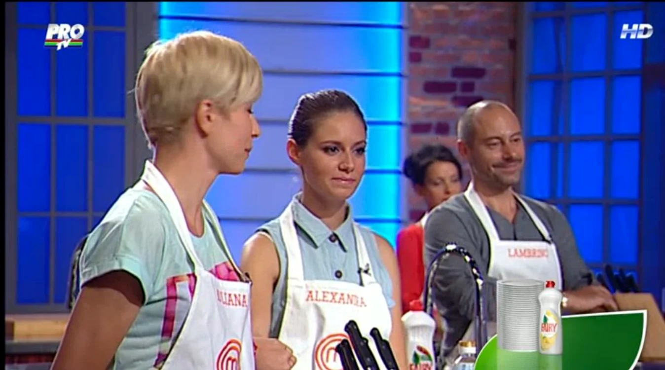 Iuliana şi Alexandra au gătit desert cu berea primită de la cei trei Chefi