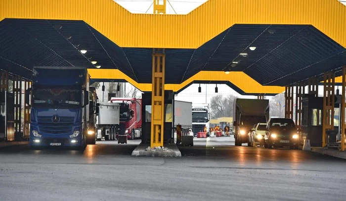 Întâmplarea a avut loc la Vama Borș FOTO: Agerpres.