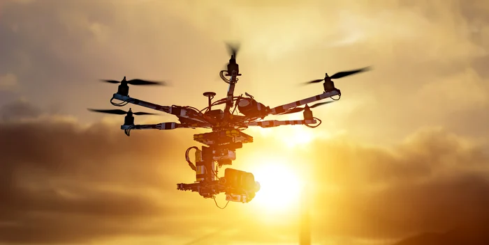 Zeci de drone ruseşti au intrat în spaţiul aerian polonez în septembrie. FOTO Shutterstock