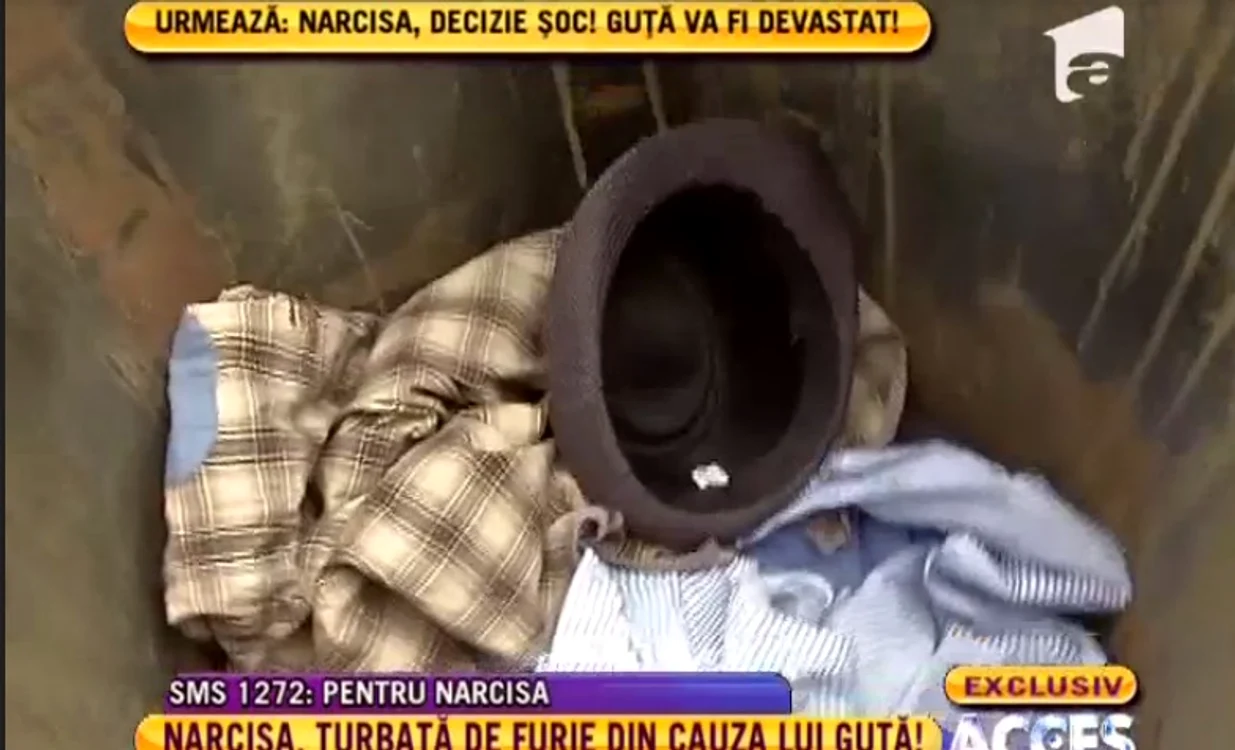 Narcisa Guţă (capturi Antena 1)