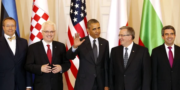 Toomas Hendrik Ilves Ivo Josipovic Barack Obama Bronislaw Komorowski Rosen Plevneliev FOTO Reuters