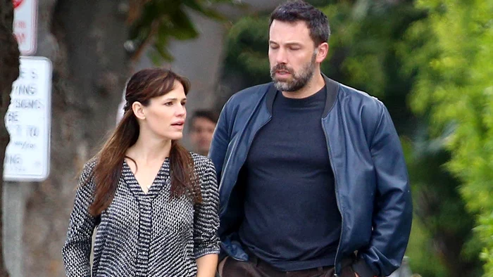 Pensive looking couple Jennifer Garner and Ben Affleck keep to themselves jpeg