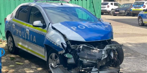 autospeciala Politie avariata