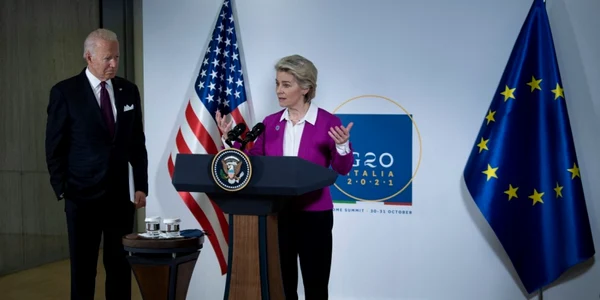 biden von der leyen afp