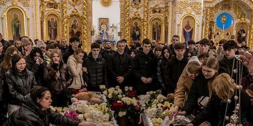 adolescentii ucraineni ucisi in atacul de la Krivoi Rog Danylo Nikitsky și Alina Kutsenko foto X jpg
