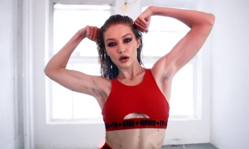 Love Magazine Advent day 11 with Gigi Hadid jpeg