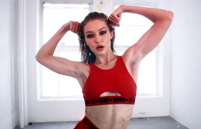 Love Magazine Advent day 11 with Gigi Hadid jpeg