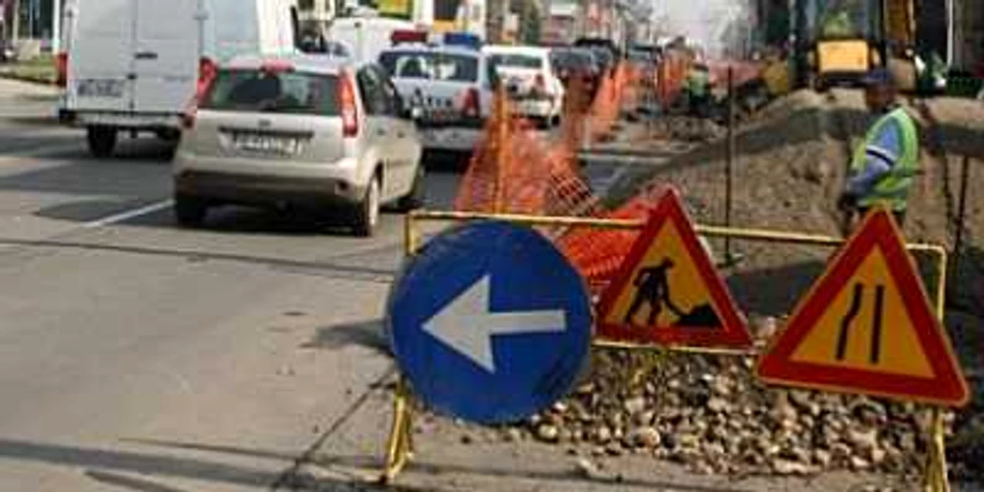 Braşov: Lucrările de pe străzile Carpaţilor şi 13 Decembrie, în grafic