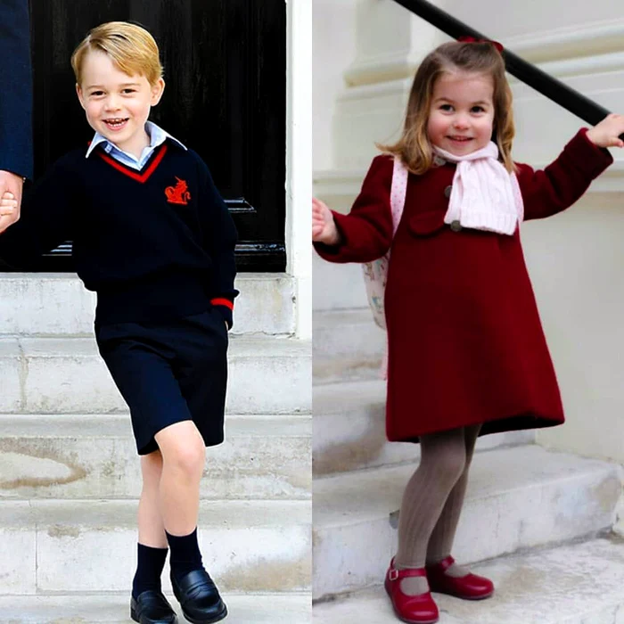 Prinţul William şi prinţul Harry, în prima zi de şcoala Foto:Getty