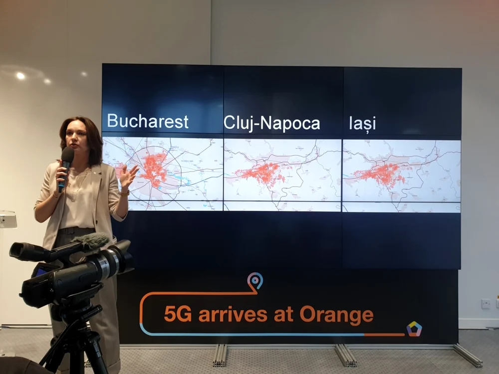 Lansare Orange 5G 3 oraşe