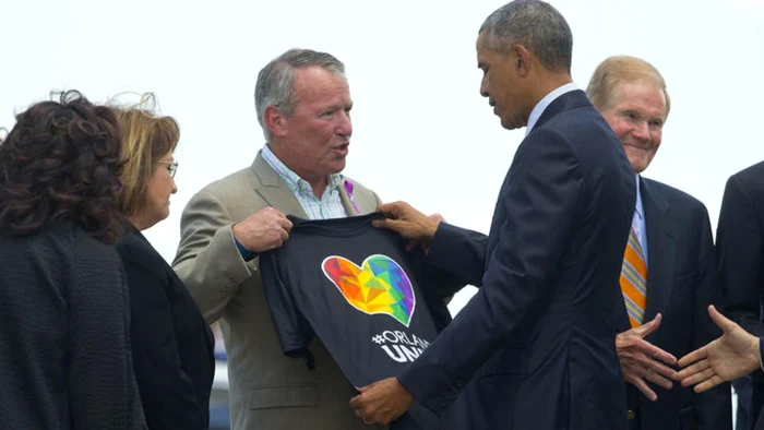 Barack Obama la Orlando FOTO AP