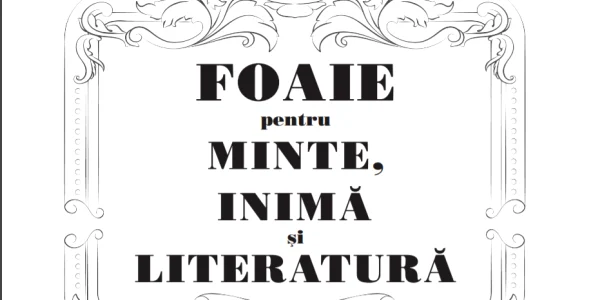 foaie pentru minte inima si literatura