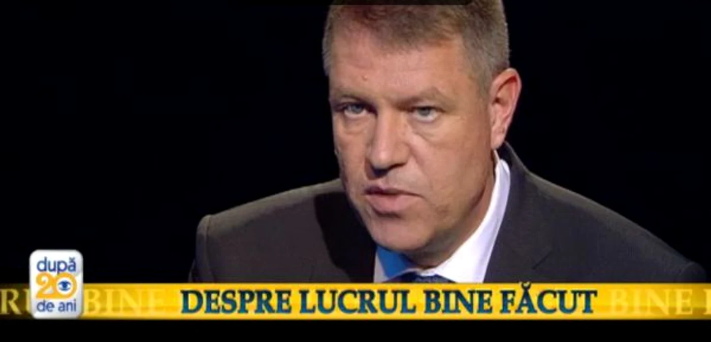 Klaus Iohannis: "Nu vreau să fiu un preşedinte singur într-un turn de fildeş"