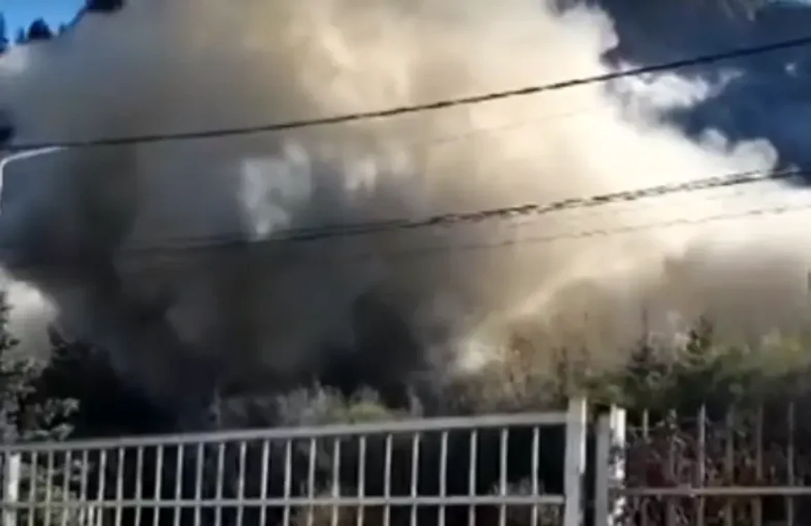 Un nor uriaș de praf s-a abătut peste casele oamenilor FOTO captură video ProTv