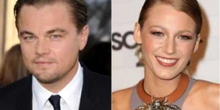 Leonardo DiCaprio şi Blake Lively 