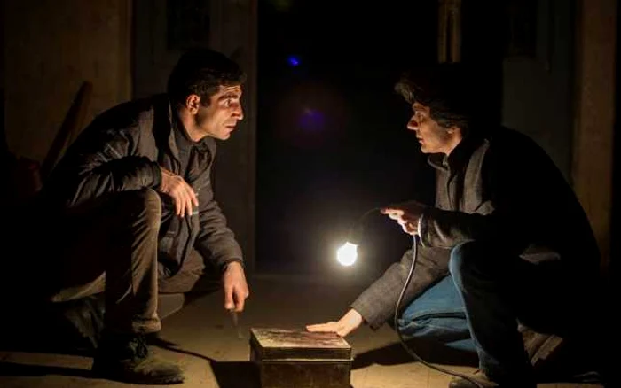 Toma Cuzin şi Adrian Purcărescu joacă în pelicula „Comoara“