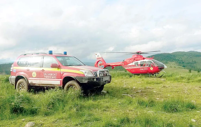 Anunţaţi de ciobani, salvamontiştii s-au pus numaidecât în mişcare