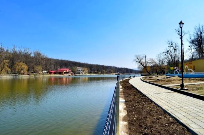 Lacul Ciric a fost modernizat complet în ultimii ani FOTO ziaruldeiasi.ro