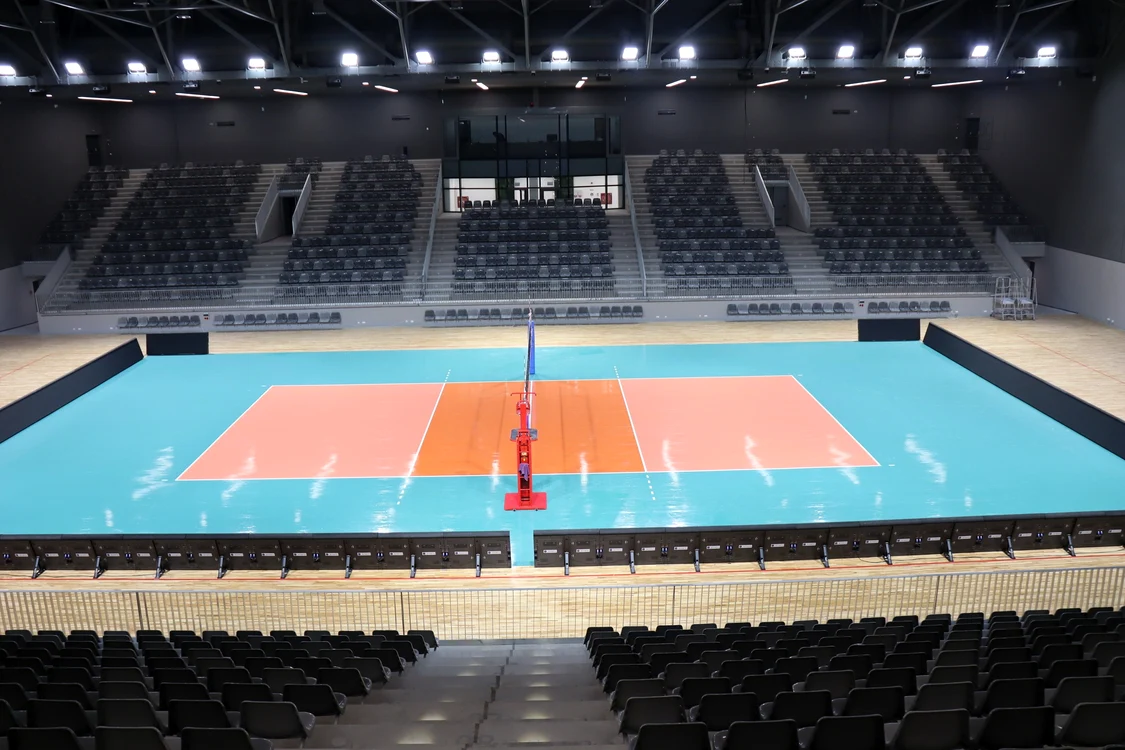 Sala de volei din Blaj a fost finalizată FOTO Facebook/ Volei Alba Blaj