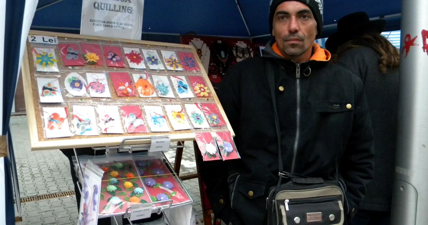 Andrei Stoian propune ploieștenilor mărțișoare în tehnica quilling