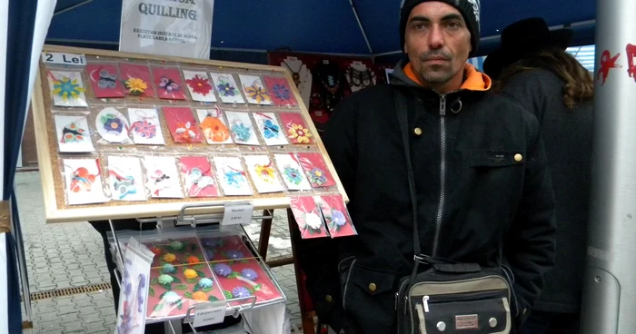 Andrei Stoian propune ploieștenilor mărțișoare în tehnica quilling