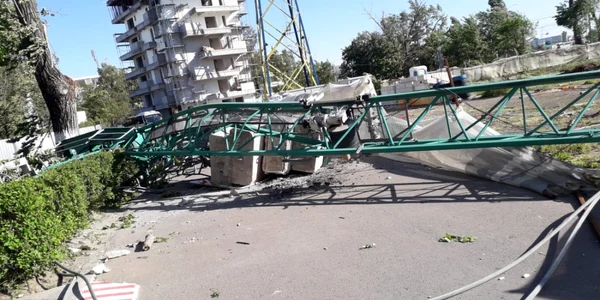 Macara cazuta Mamaia 