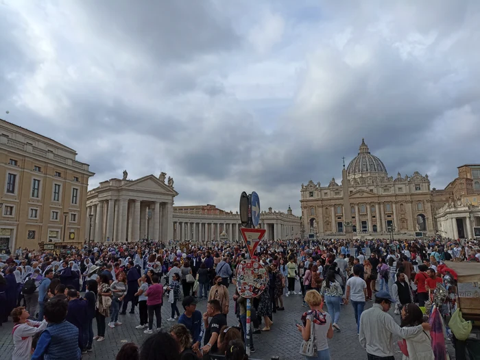 Piața Sfântul Petru de la Vatican FOTO Denis Grigorescu