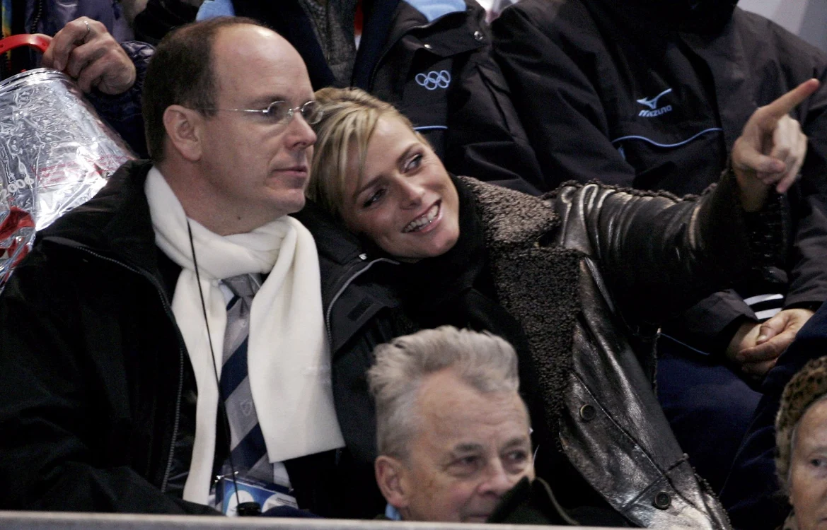 Prințul Albert și Charlene în 2006 la Torino GettyImages 56828183 jpg