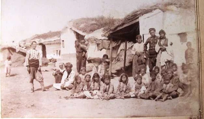 Țigani din Dobrogea în 1899 FOTO Facebook