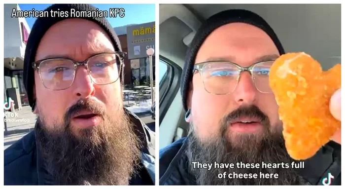 Clipul, postat pe TikTok, a strâns rapid mii de reacții și comentarii / foto: captura video 