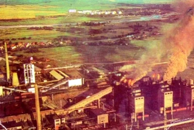 Fostul combinat din Călan  Sursa  Ilustrate circulate   (2) jpg