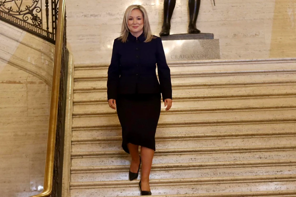 Michelle O'Neill. FOTO Facebook Michelle O'Neill