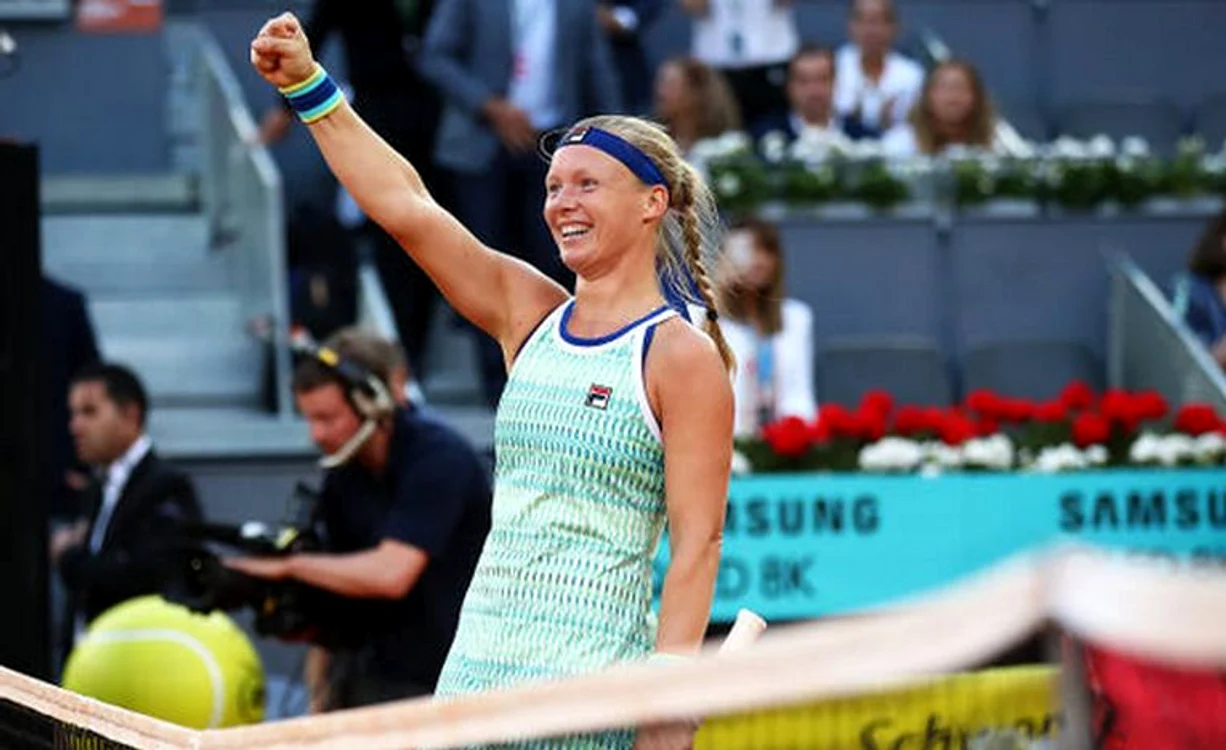 Kiki Bertens a câștigat în 2019 titlul pe zgura de la Madrid și în 2020 titlul virtual de la MadridFoto: Guliver/ GettyImages