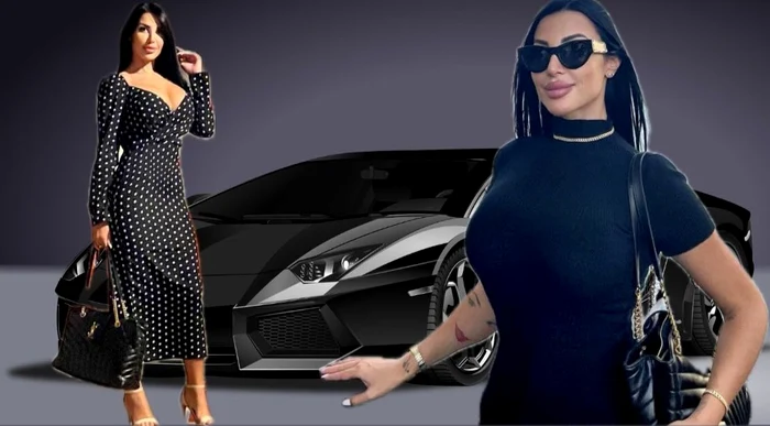 Flavia Borzone susține că este fiica moștenitorului Lamborghini / foto: Colaj Instagram/Pixabay