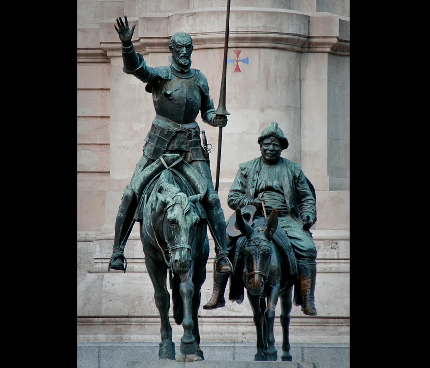Don Quijote şi maimuţa goală jpeg