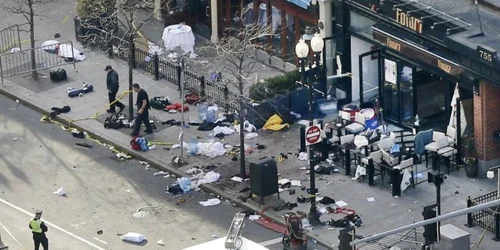 Atentatul terorist din Boston FOTO AFP 