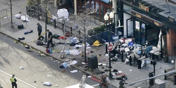 Atentatul terorist din Boston FOTO AFP 