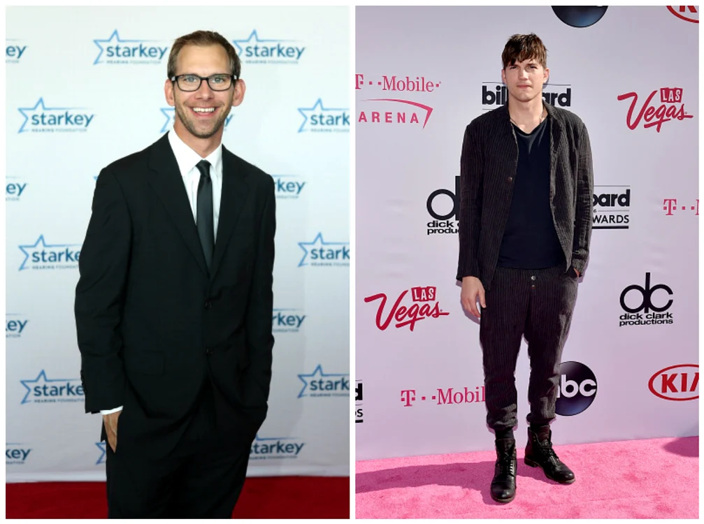 Michael și Ashton Kutcher