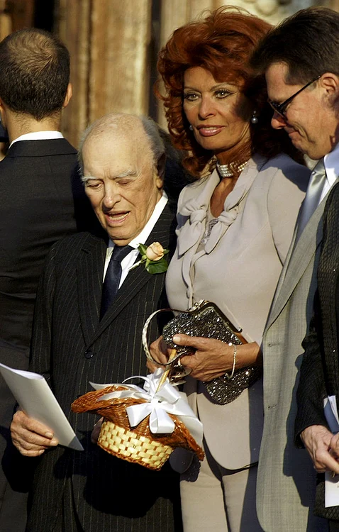 Sophia Loren și Carlo Ponti