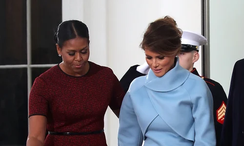 Melania Trump și Michelle Obama jpeg