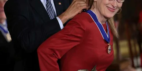 obama meryl streep getty